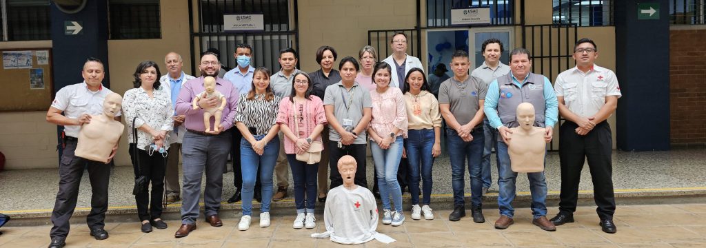 Taller de primeros auxilios - Cruz Roja Guatemalteca